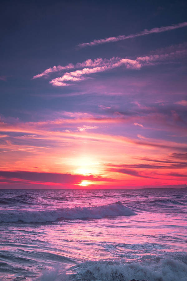 Sunset Ocean Billeder