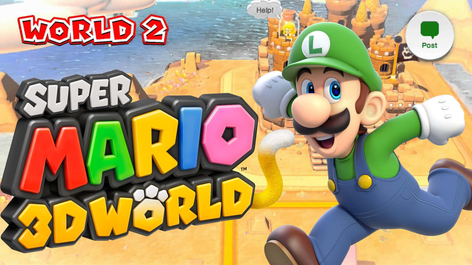 Super Mario 3d Bakgrund