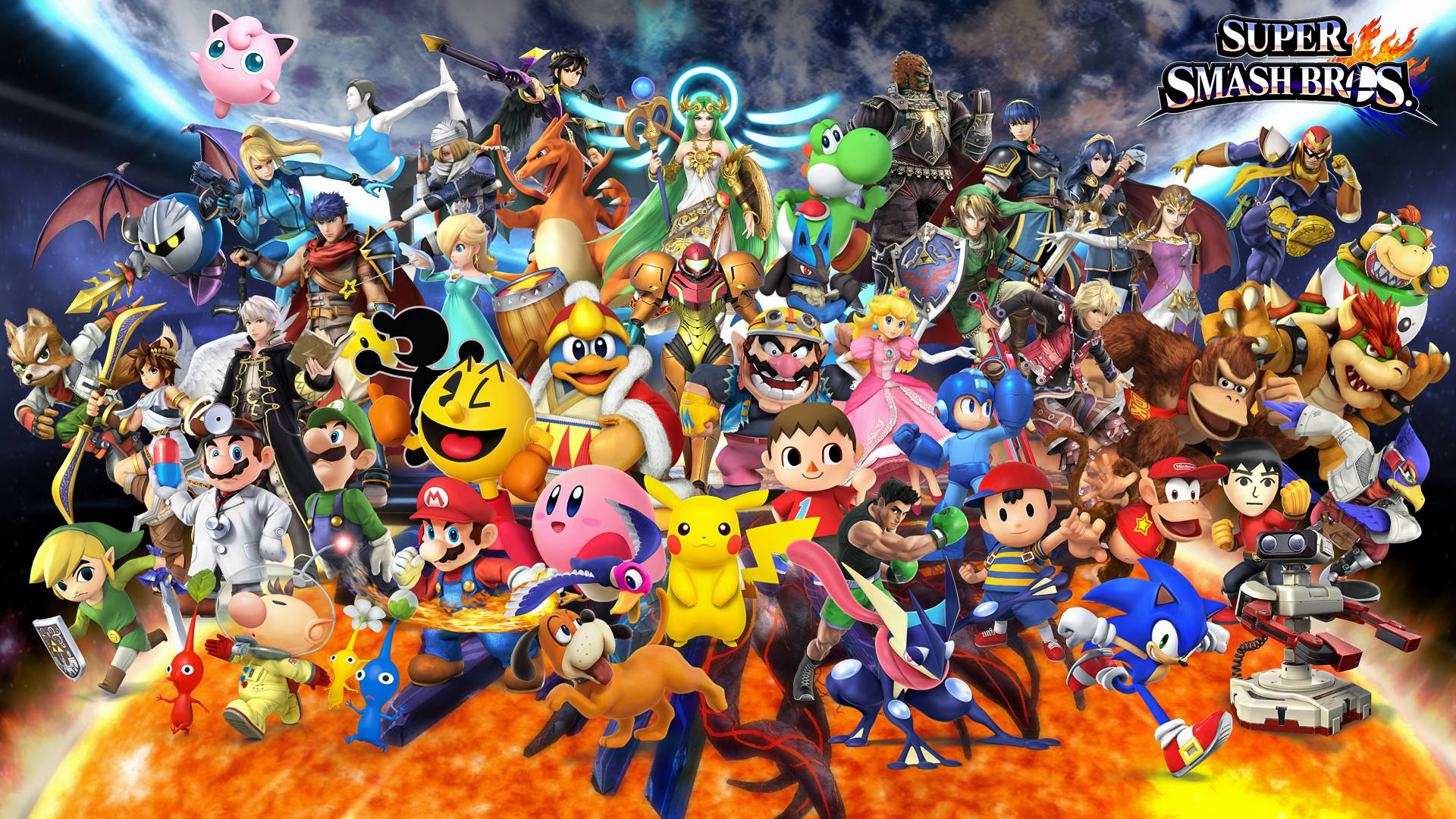 Super Smash Bros Background Photos