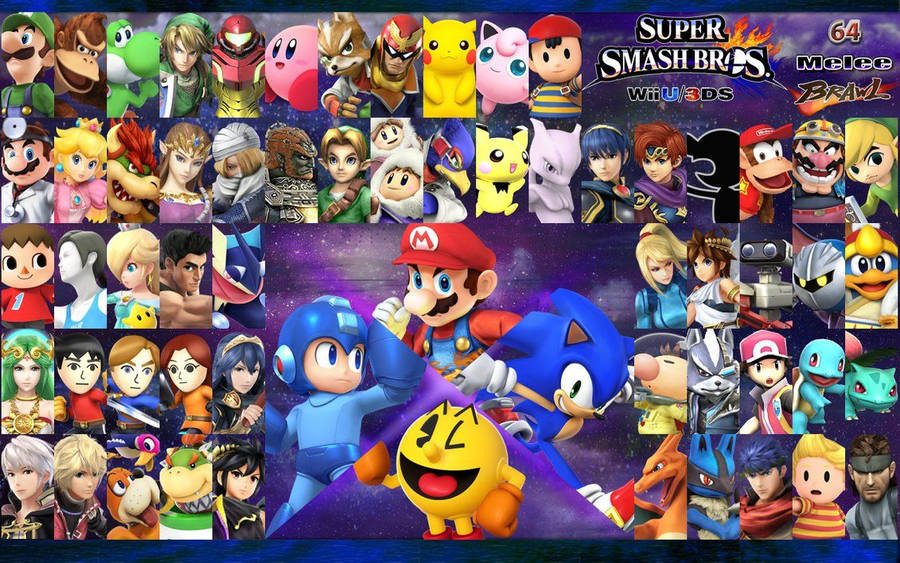 Super Smash Bros Hintergrund