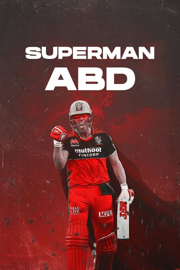Cricketspieler in roter Ausrüstung feiert mit erhobener Faust und hält Schläger. — Superman Bilder
