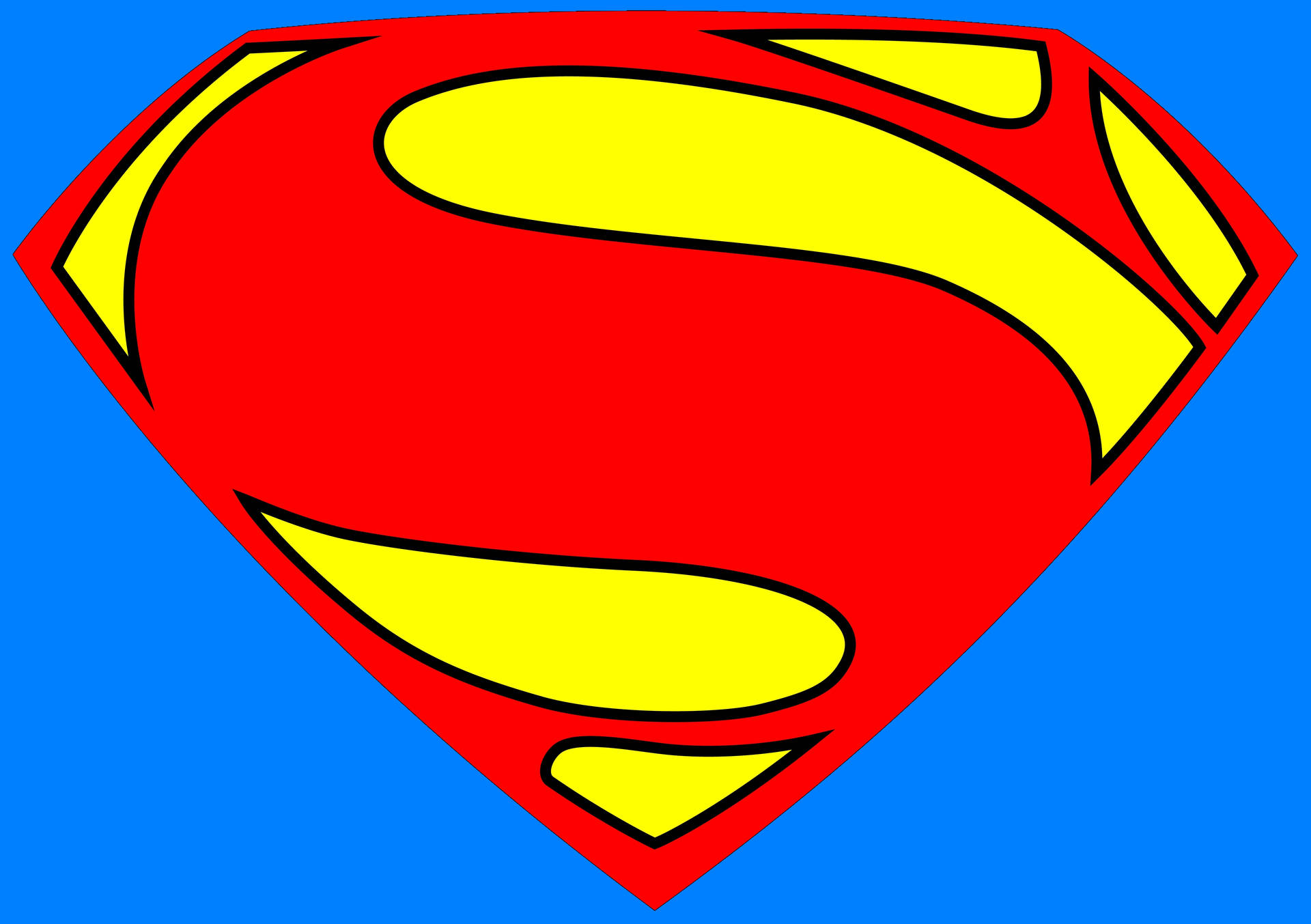 Superman Logo Hintergrund