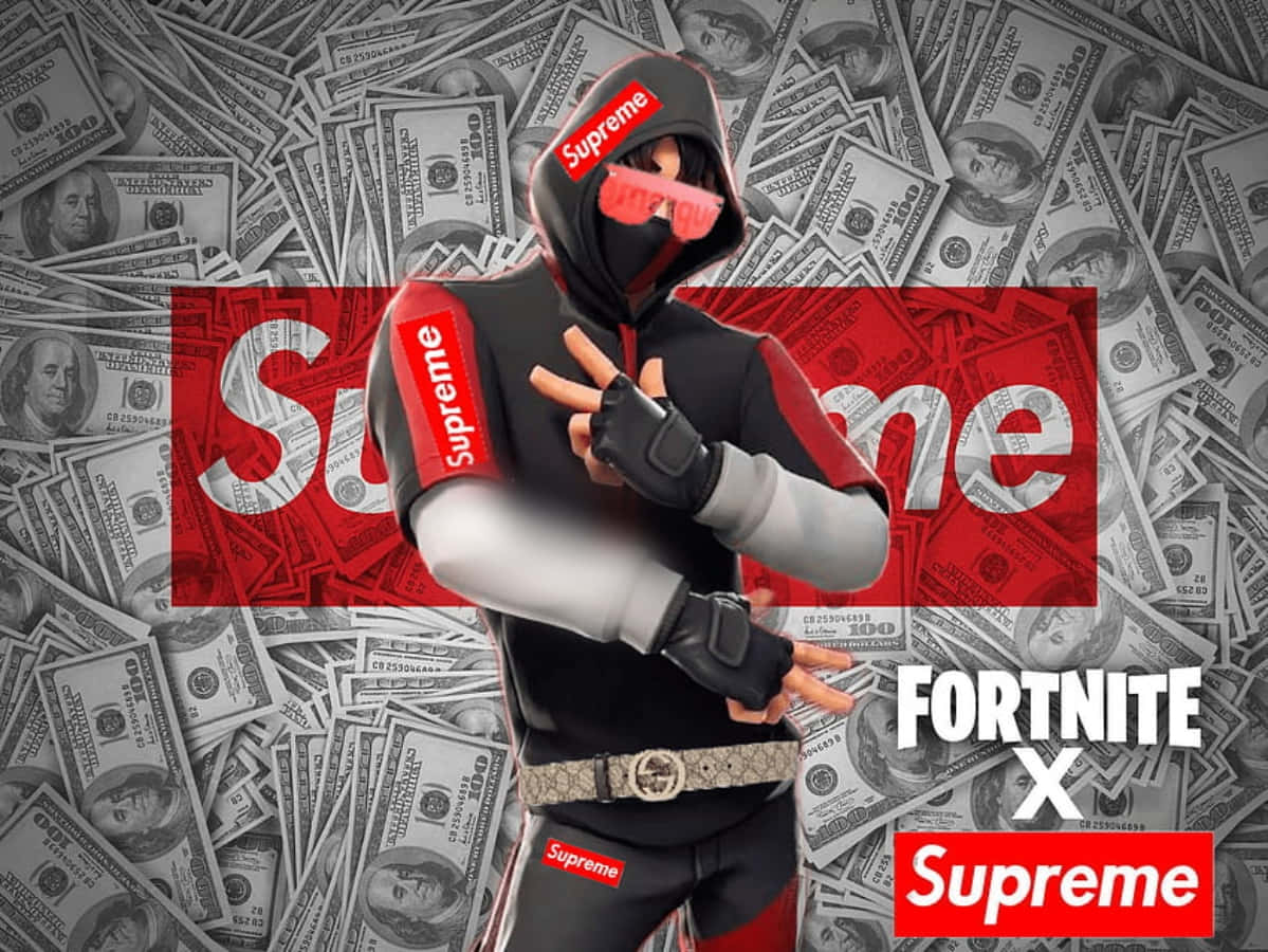 Supreme Fortnite Fondo de pantalla