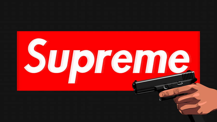 Supreme Logo Hintergrund