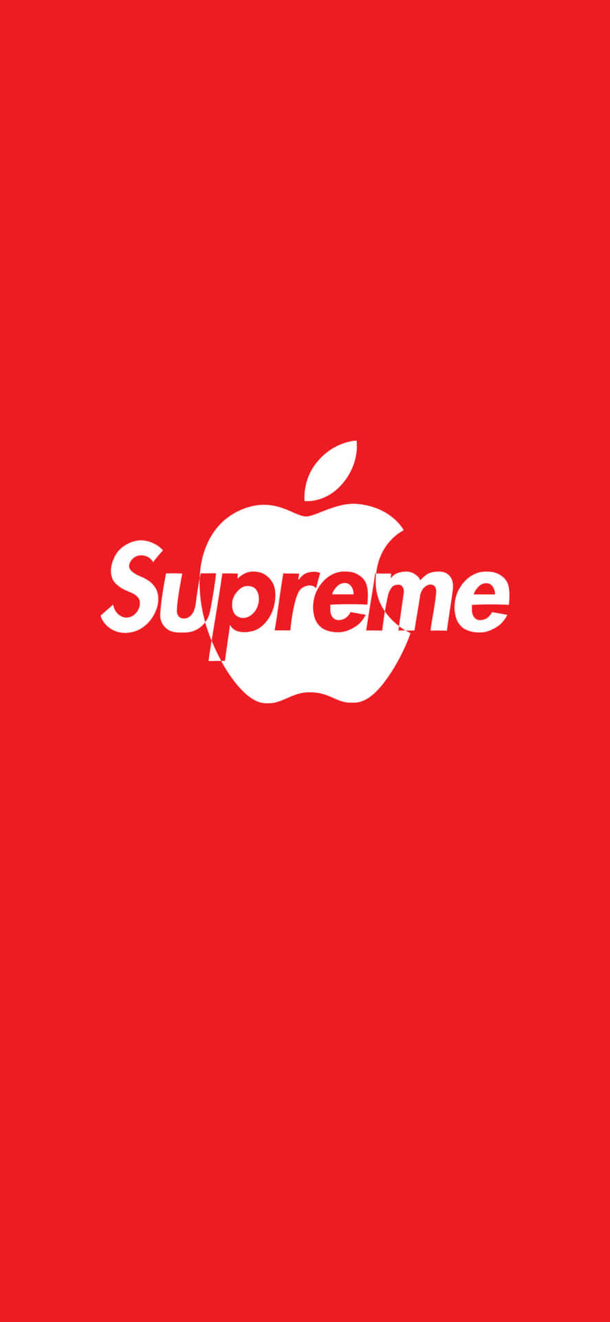 Supreme Logo Bakgrunnsbildet