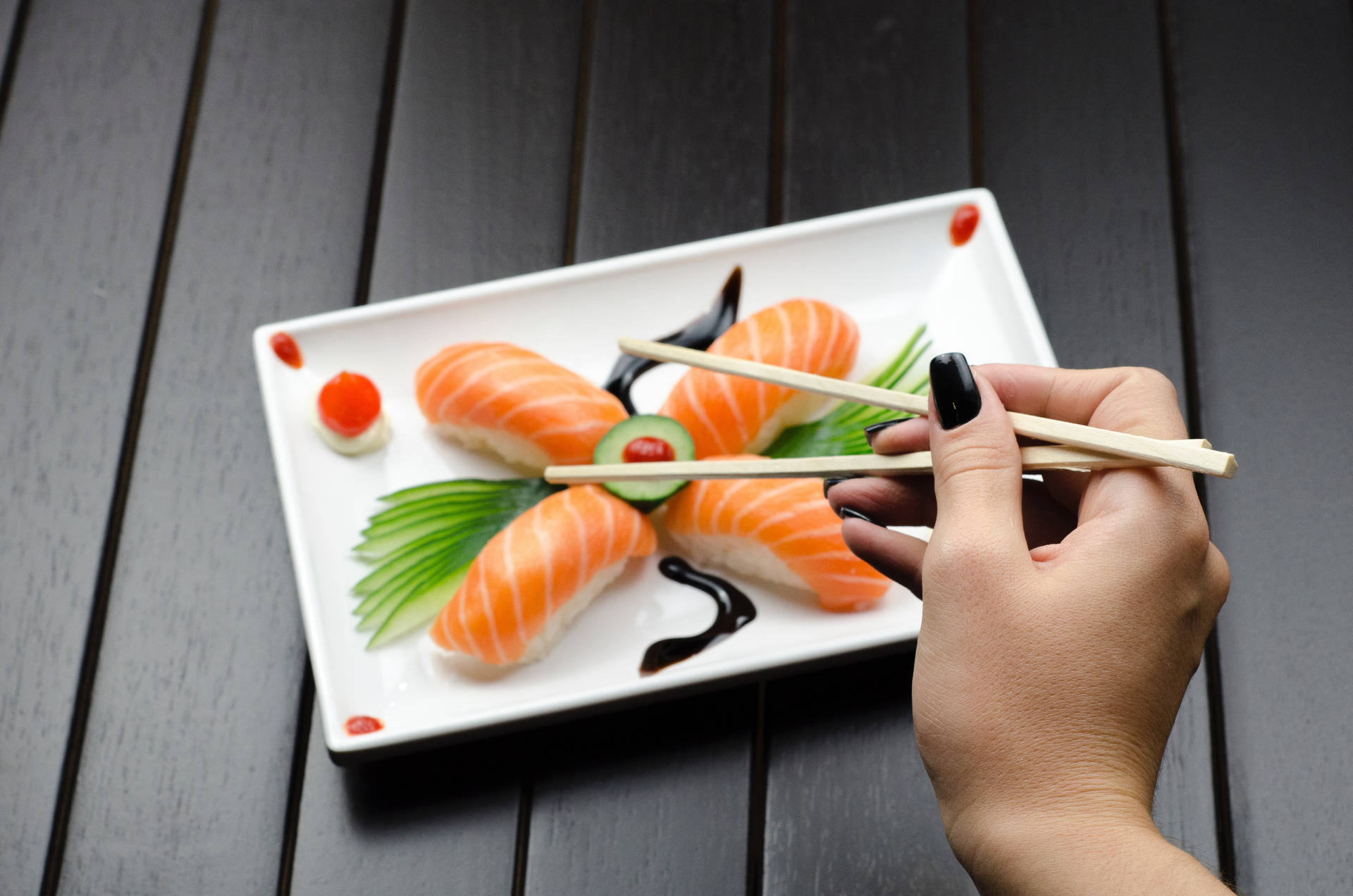 Sushi Hintergrund