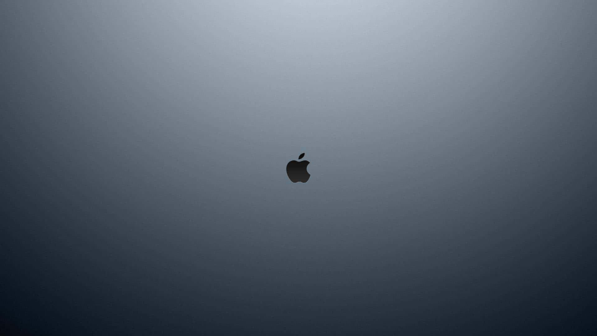 Svart Apple-logotyp Wallpaper