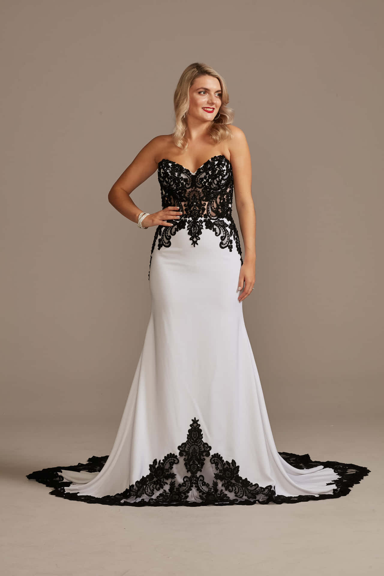 Svart Og Hvit Bryllup Bakgrunnsbildet