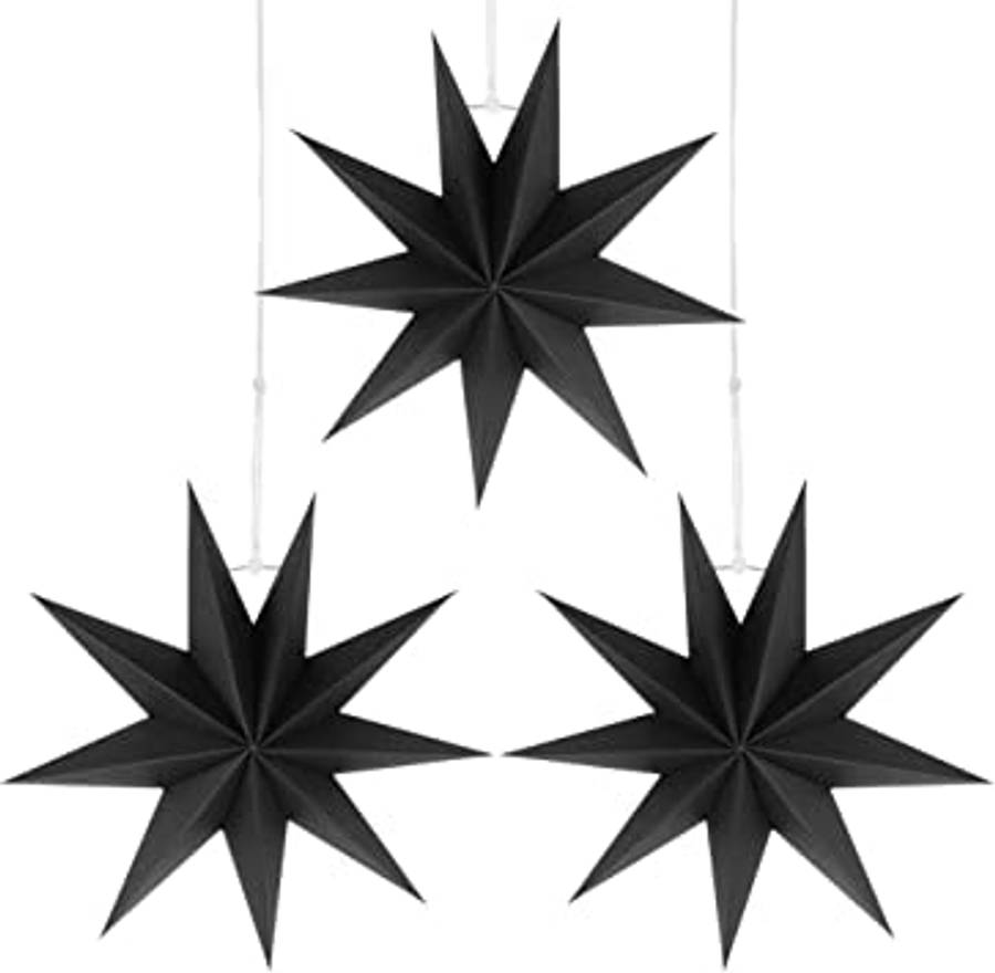 Svarta Stjärnor Wallpaper