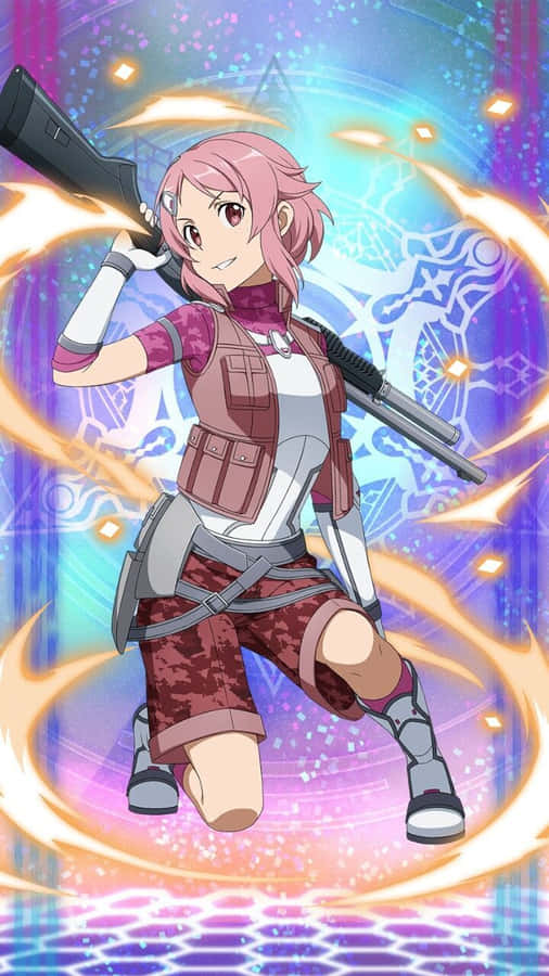 Sword Art Online Lisbeth Bakgrunnsbildet