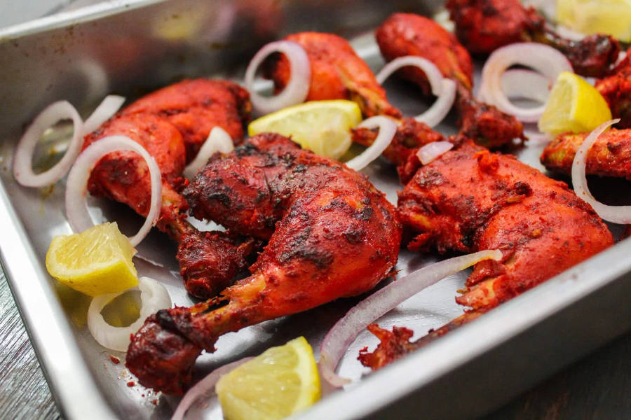 Tandoori Chicken Achtergrond