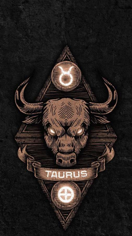 Taurus Wooden Diamond — Taurus Wallpaper