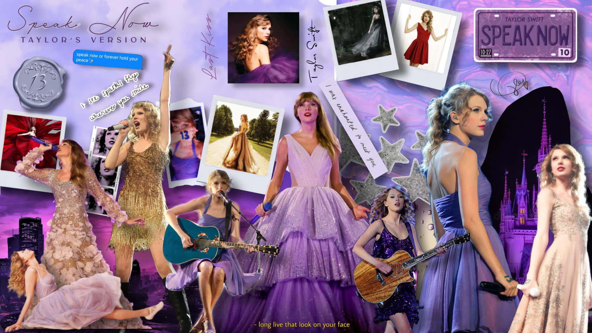 Taylor Swift Collage Wallpaper