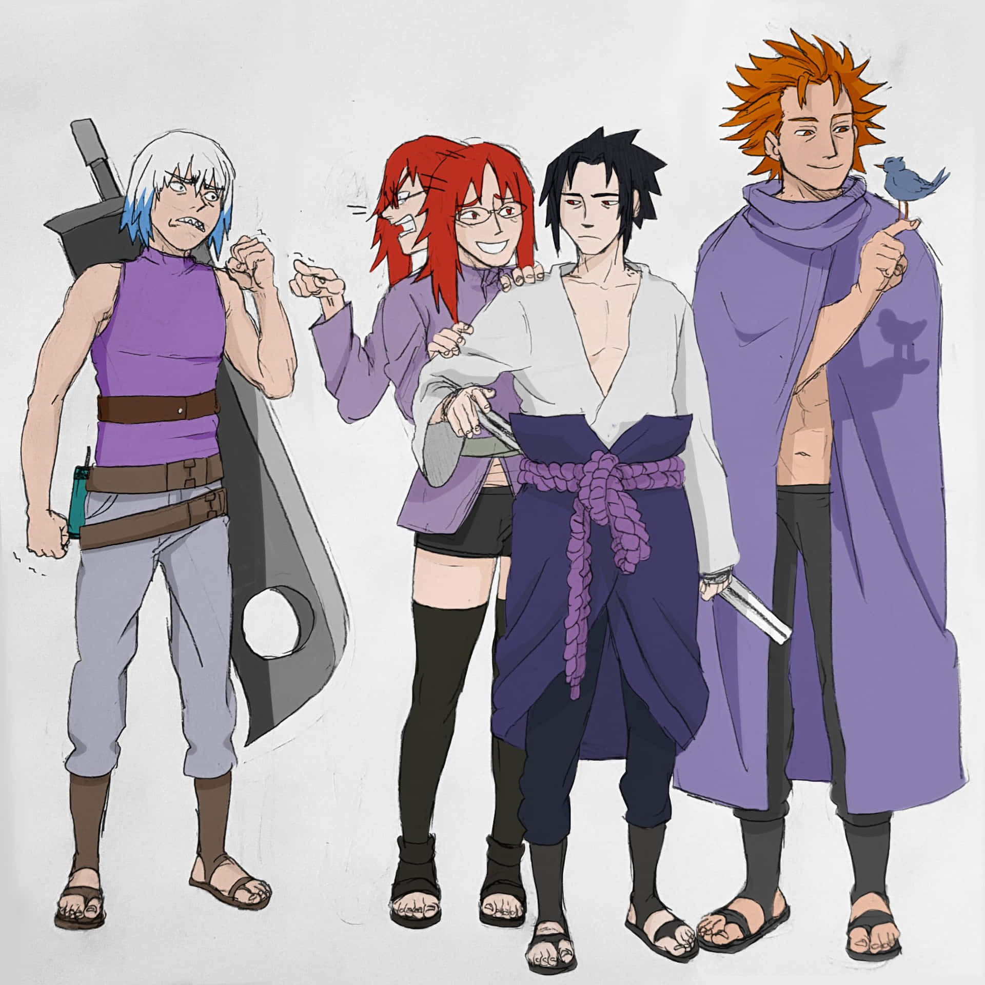 Team Taka Naruto Taustakuva