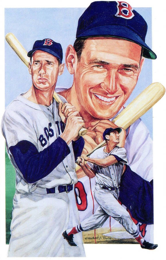 Ted Williams Fond d'écran