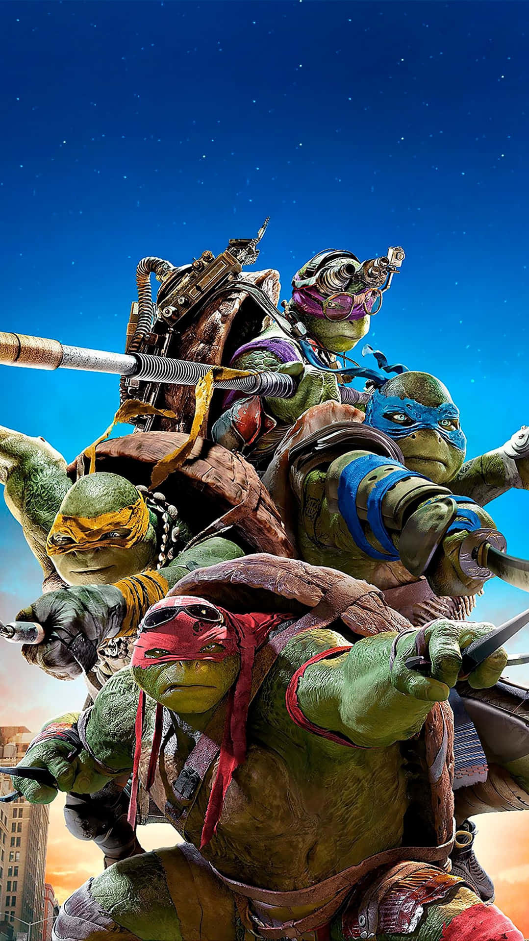 Teenage Mutant Ninja Turtles Serietidning Wallpaper