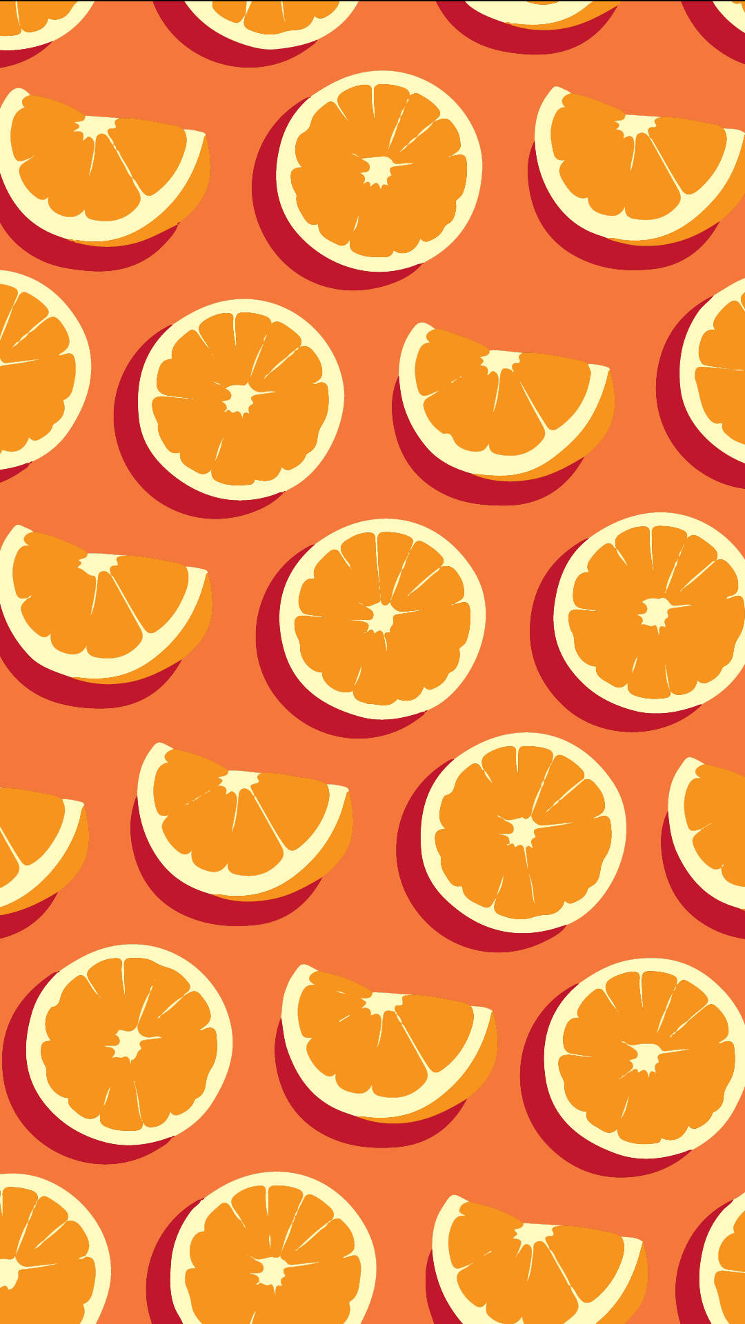 Teléfono Naranja Fondo de pantalla