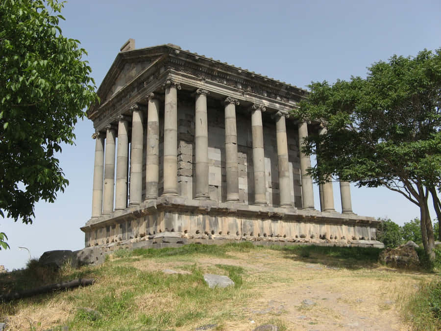 Temple De Garni Fond d'écran