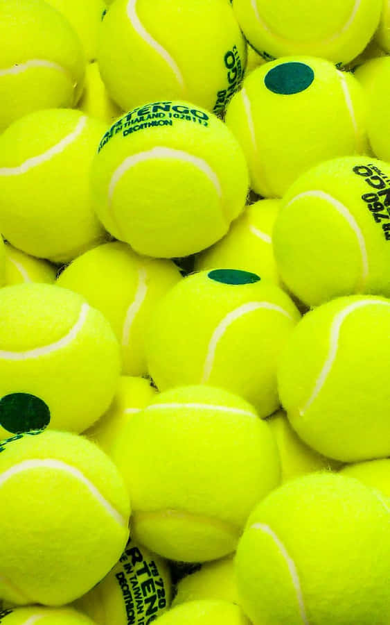 Tennis Ball Background Wallpaper