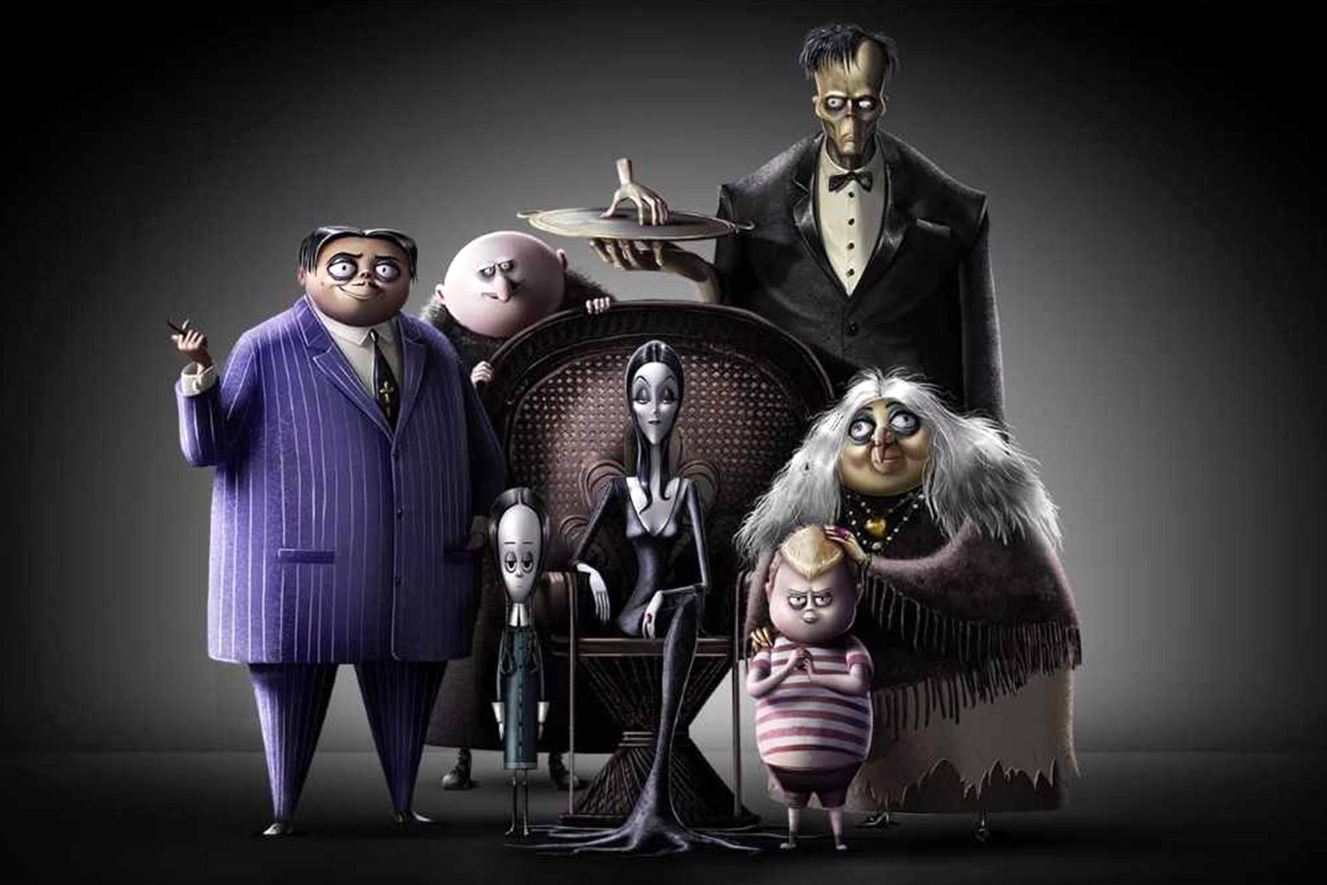100+] The Addams Family Wallpapers 