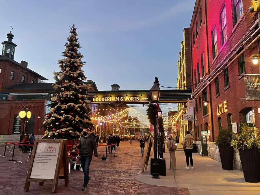 The Distillery District Fond d'écran