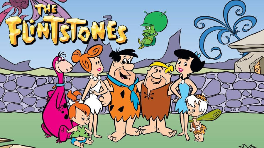 The Flintstones Background Wallpaper