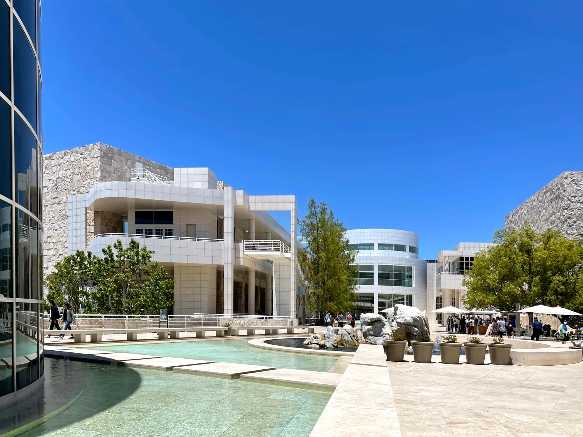 The Getty Center Achtergrond