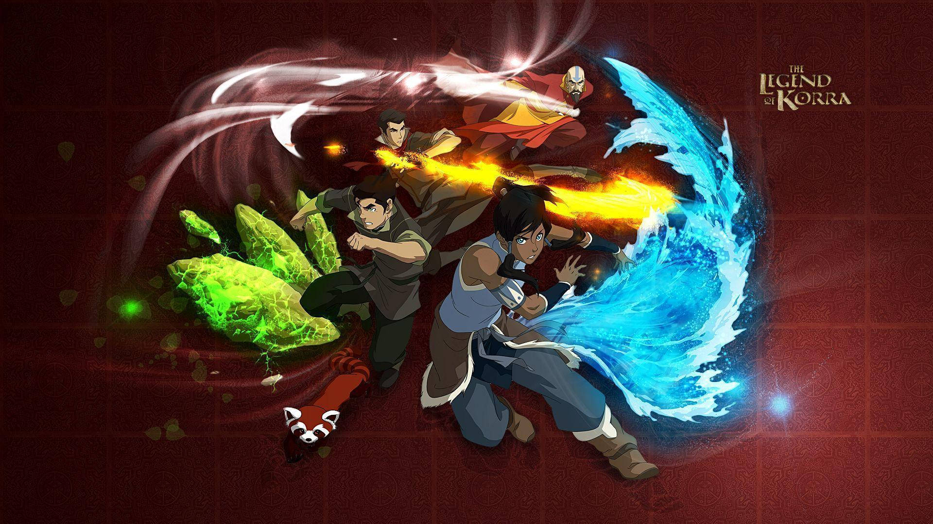 The Legend Of Korra Achtergrond