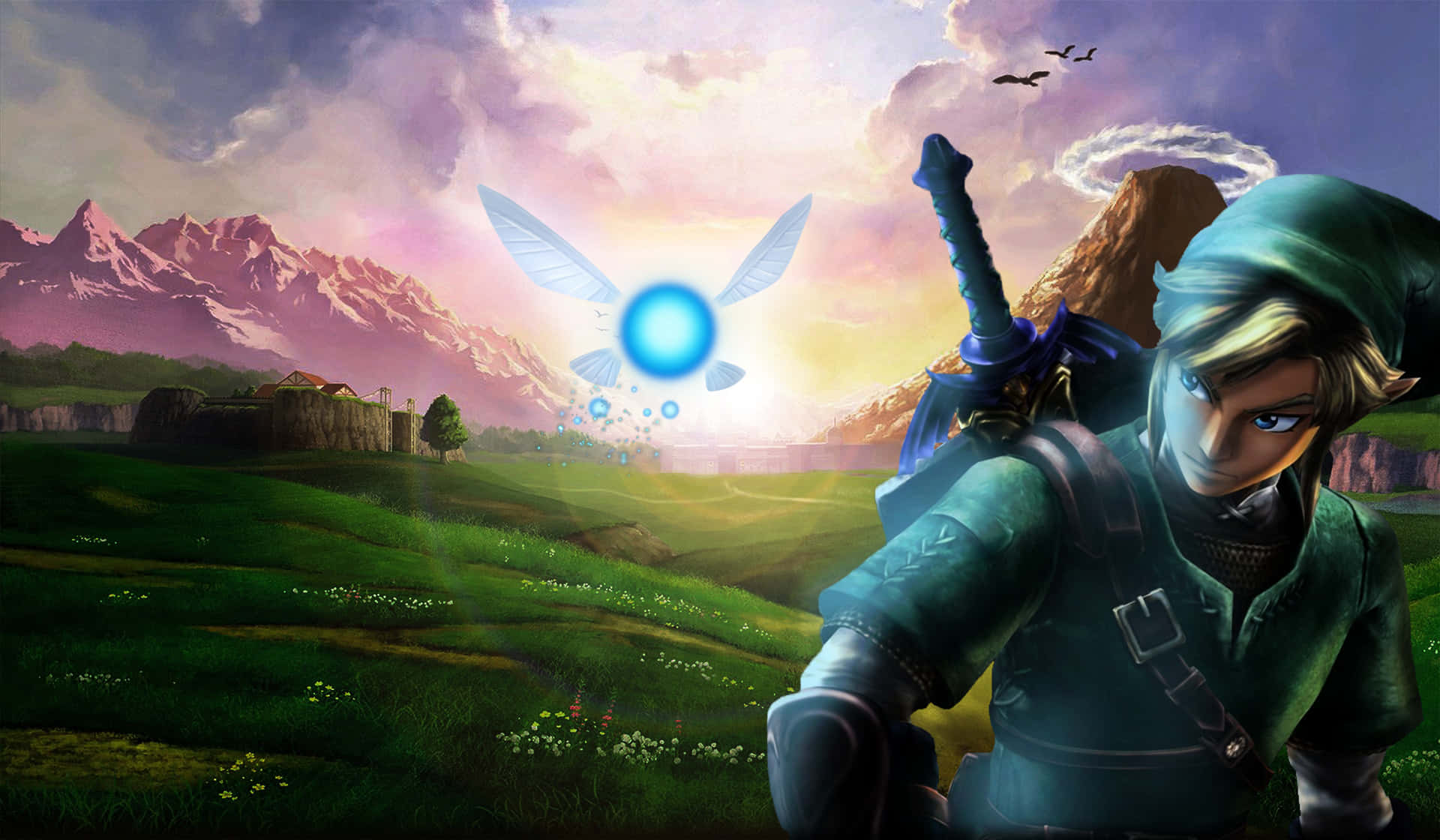 The Legend Of Zelda Hyrule Wallpaper
