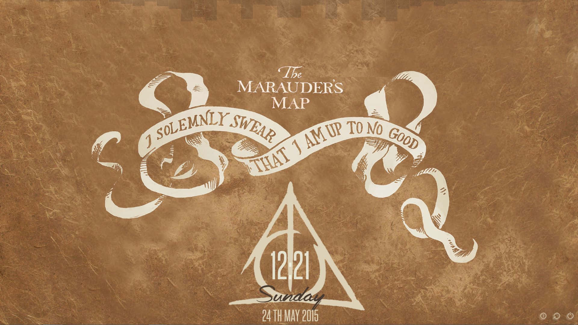 The Marauder's Map Wallpaper