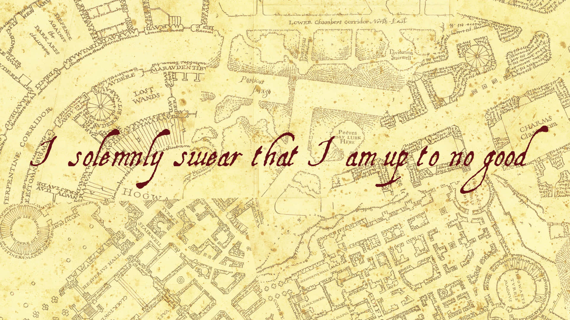 The Marauder's Map Achtergrond