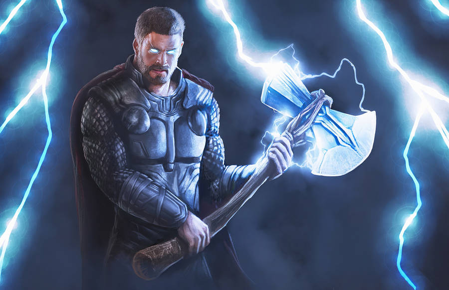 Thor Superhjälte Wallpaper
