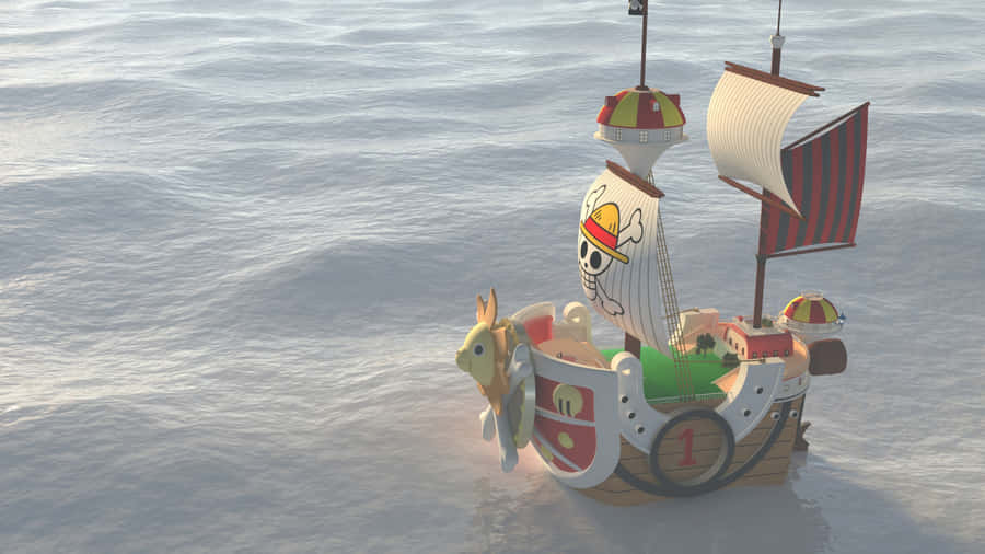 Thousand Sunny Bakgrunnsbildet