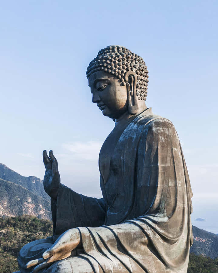 Tian Tan Buddha Fond d'écran