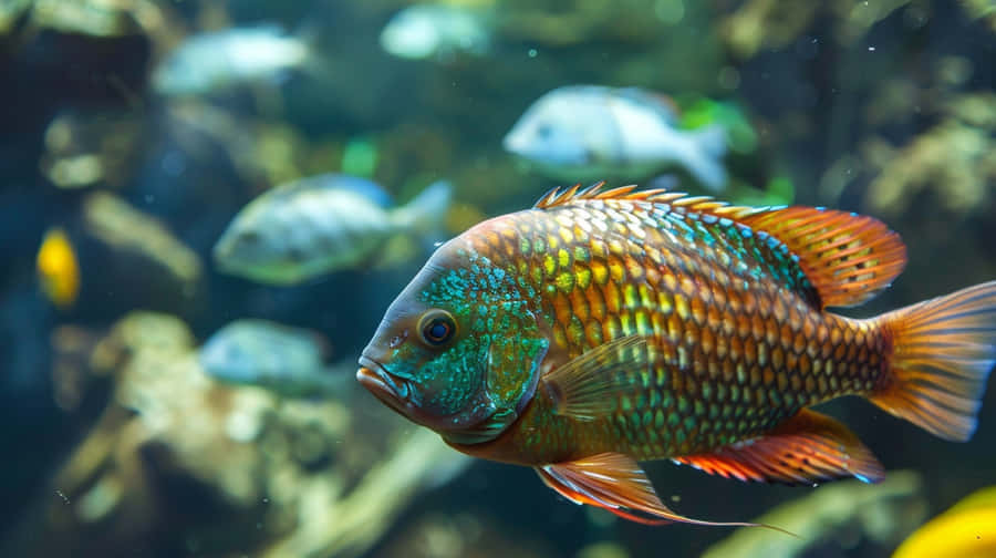 Tilapia Bakgrunnsbildet