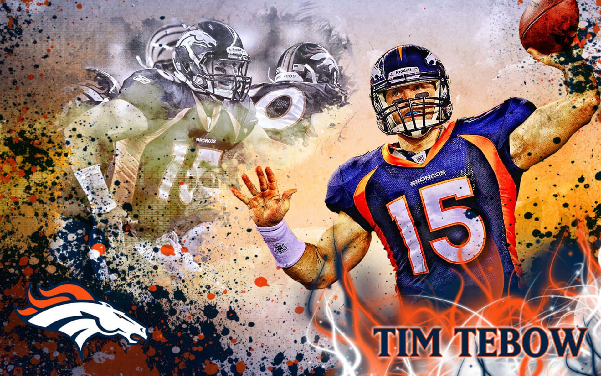 Tim Tebow Background Wallpaper