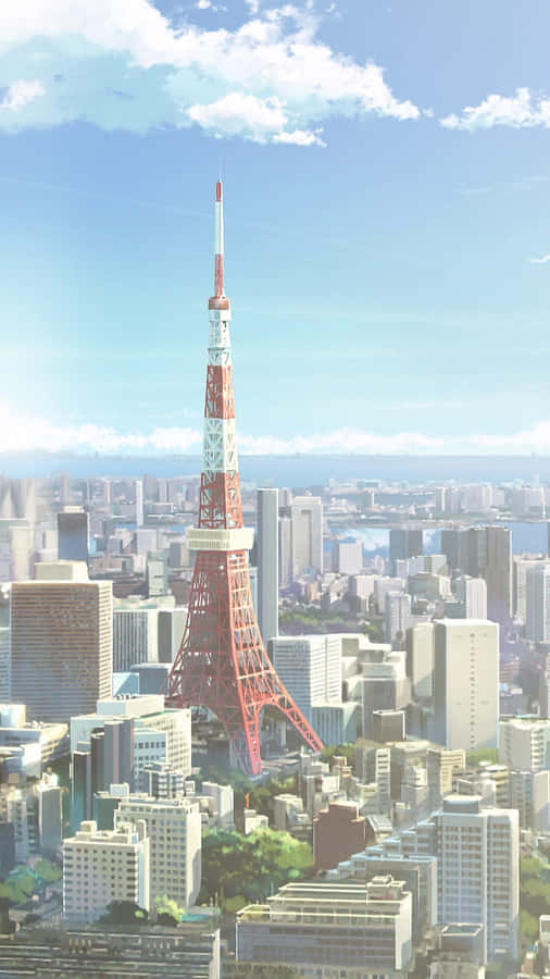 Wallpaper Of Tokyo, Japan Anime City, Tokyo Japan | Japan anime city, Anime  city, Tokyo city