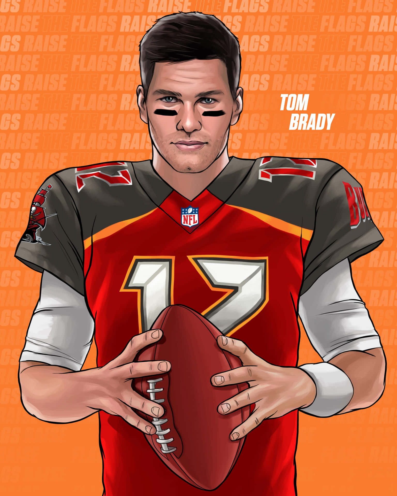 Tom Brady Buccaneers Taustakuva