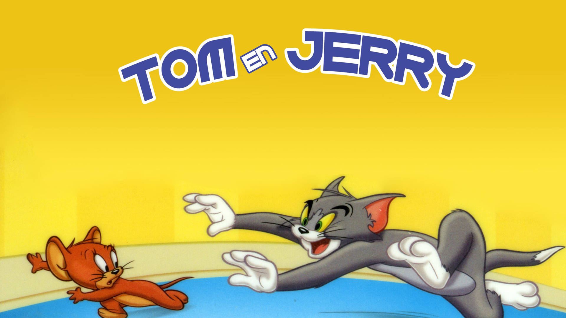 Tom Und Jerry Zeichentrickhintergrund