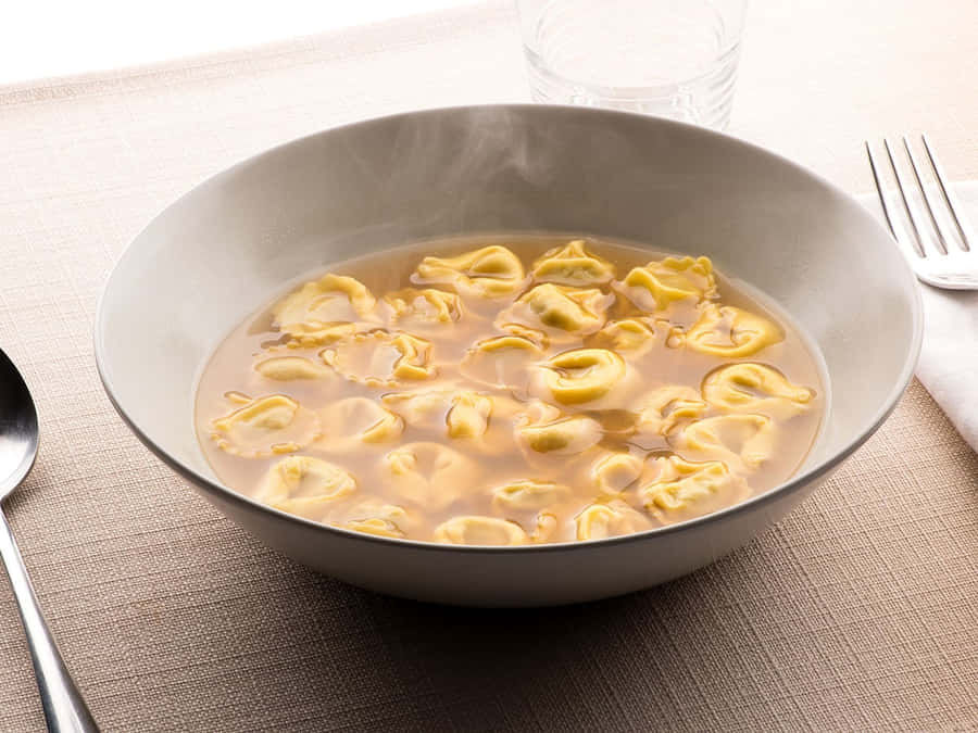 Tortellini In Brodo Achtergrond