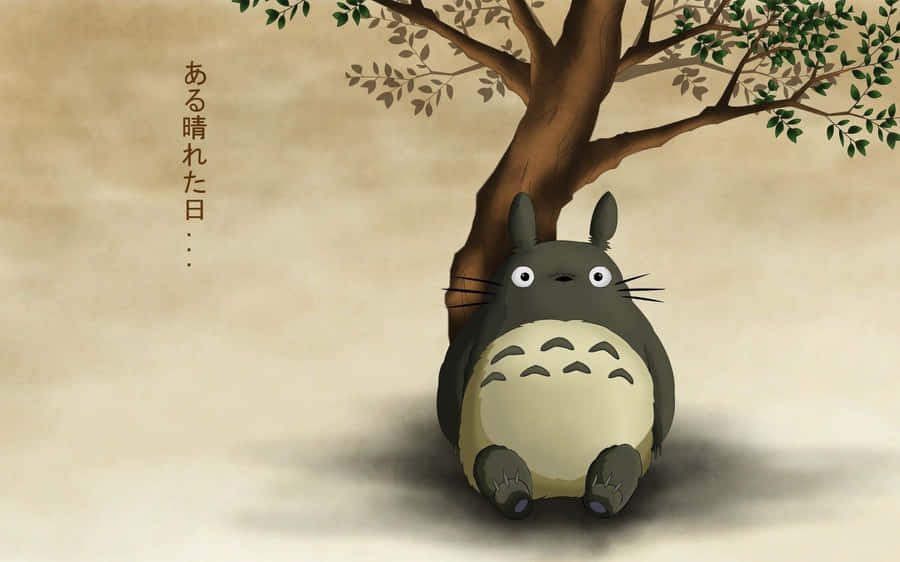 Totoro Æstetik Wallpaper