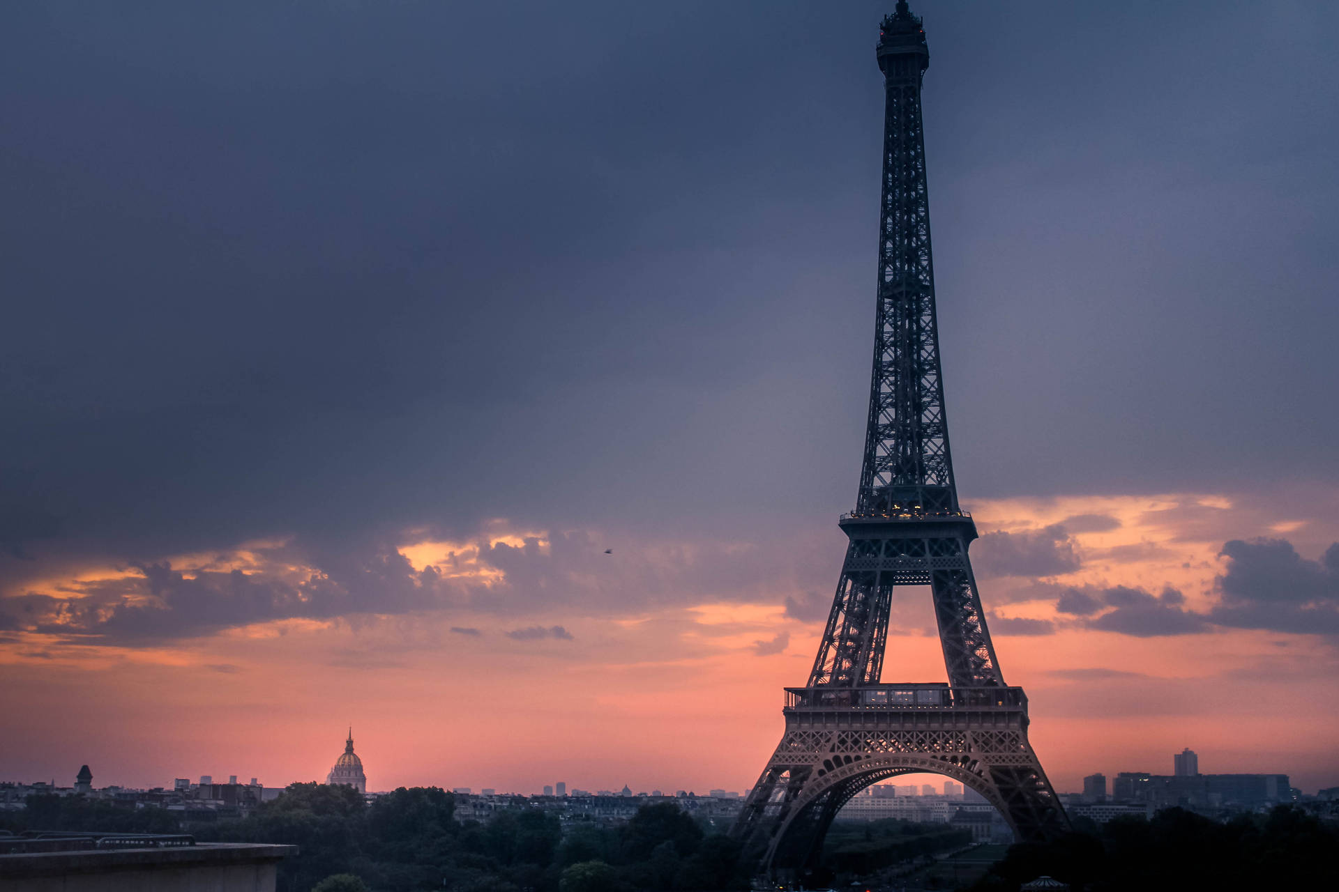 Tour Eiffel Rose Fond d'écran