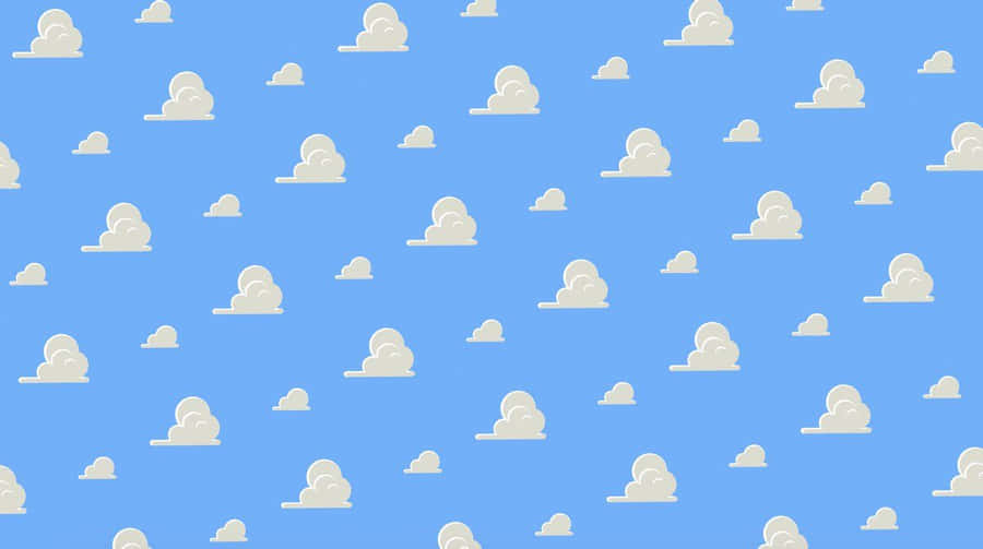 Toy Story Cloud Background Wallpaper