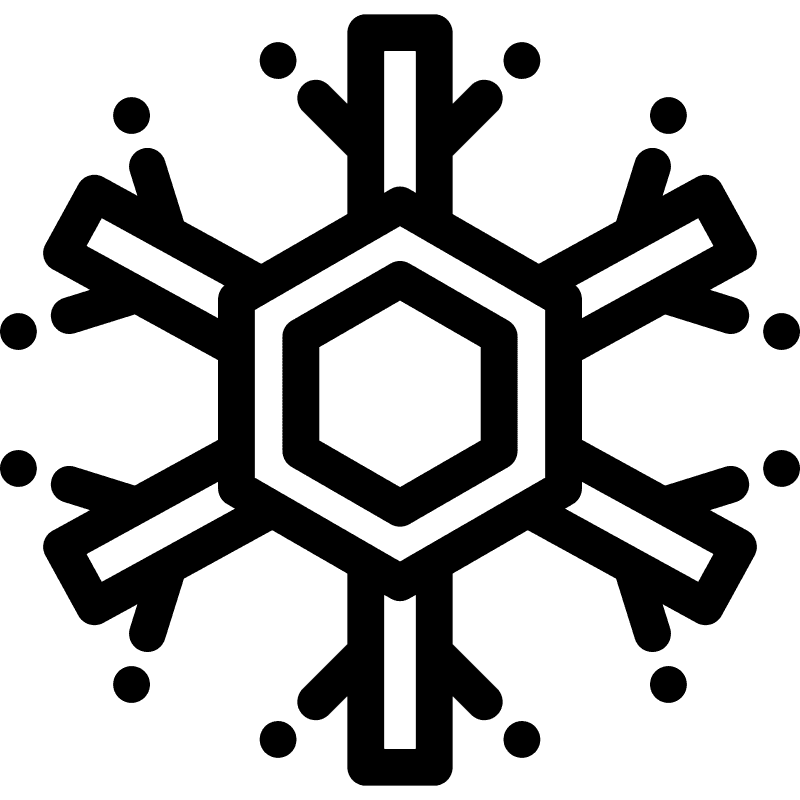 Transparent Snowflake Svg SVG