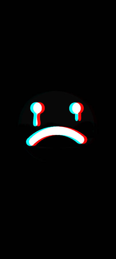 Trauriges Emoji Wallpaper