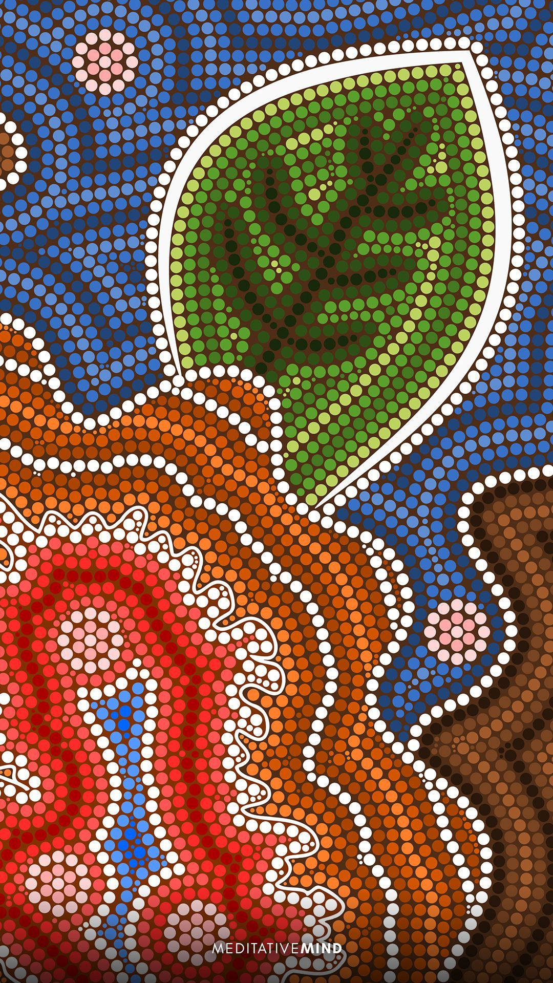 Tribal Pattern Hintergrund