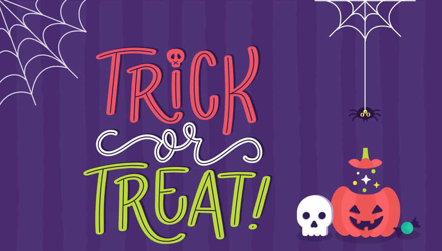 Trick Or Treat Background Wallpaper