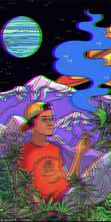 Trippy Estetisk Wallpaper