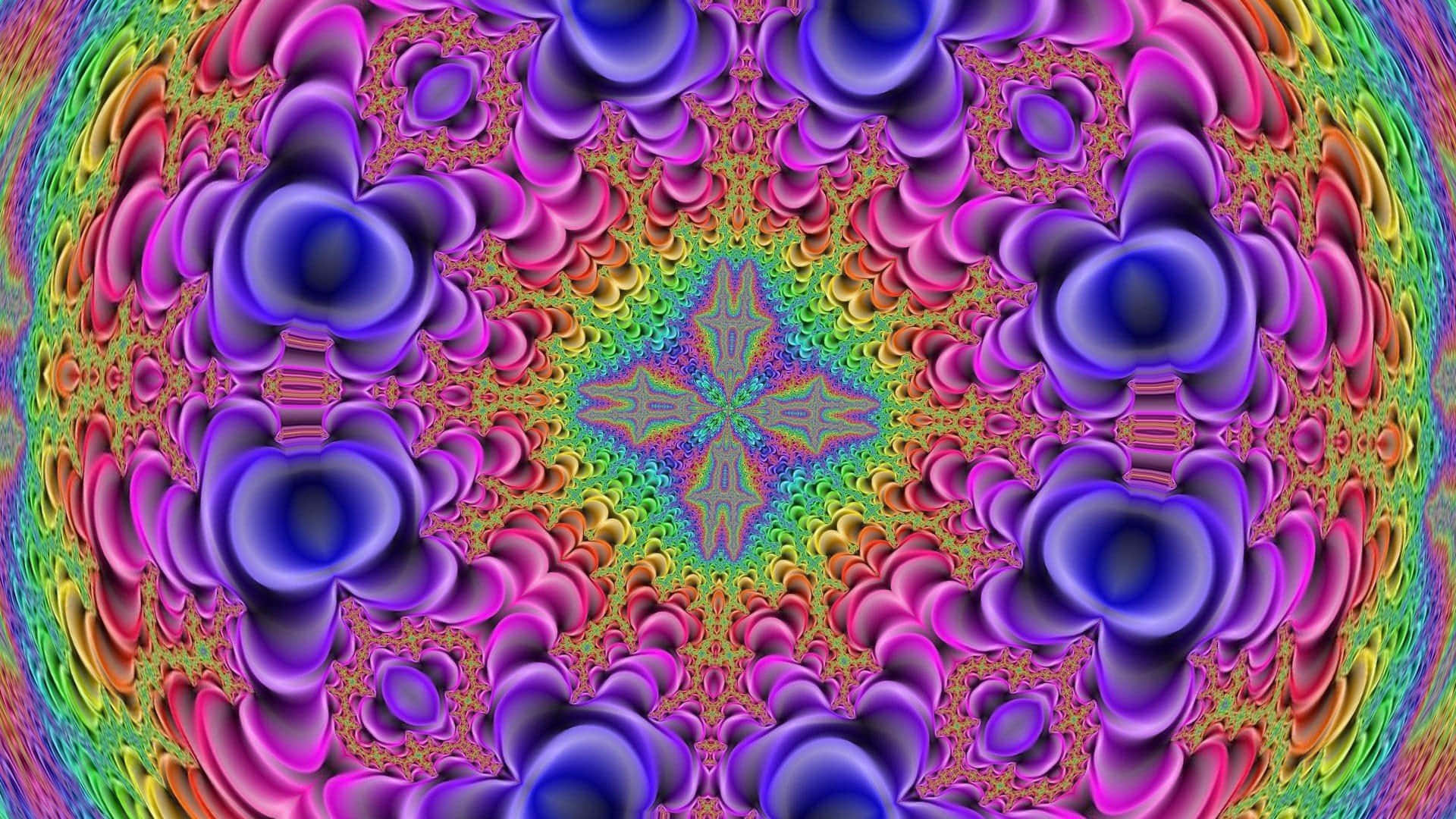 Trippy Fractals Achtergrond