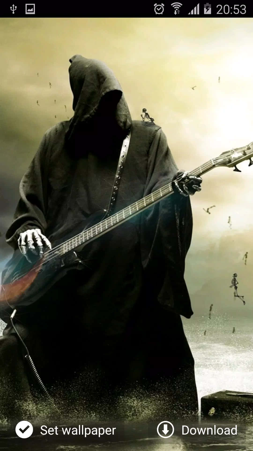 Tung Bakgrunnsbildet